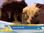 Aprenda a fazer delicioso bolo <br>de pão de mel
